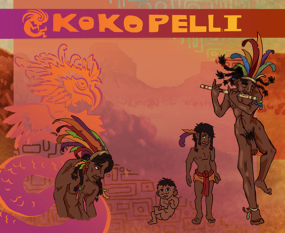 Kokopelli project artwork